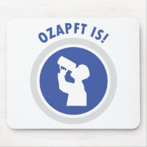 ozapftis Oktoberfest bavarian icon Mousepad