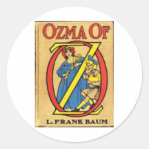 Ozma Of Oz Round Stickers