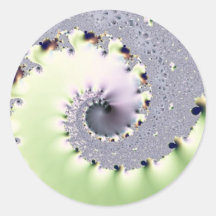 OZNA - FRACTAL ROUND STICKERS