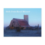 P1000451 Old barn, Hello From Rural Missouri postcards