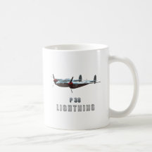 P38 Lightning Coffee Mugs