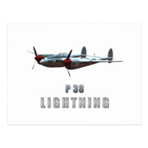 P38 Lightning Postcards