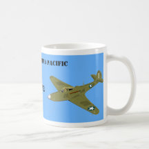 P39 Airacobra Pacific, 1942 Mug