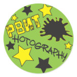 P8nt -Stars & Photo - Green stickers