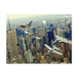 P-51 Mustang, F-16 Fighting Falcon, F-15 Eagle, Postcard