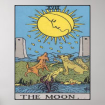 P.C. Smith Tarot: 'The Moon' Posters