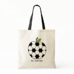 P.E. Teacher Bag - Soccer Ball Apple