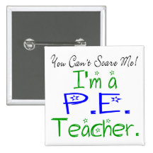P.E. Teacher Button