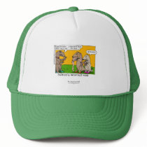 P.I. Mink (Human Stole) Cartoon On Cap Mesh Hats