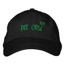 P.I.T. CRU, NY EMBROIDERED HAT