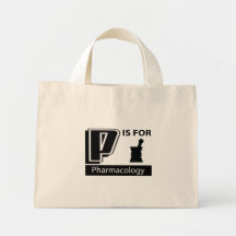 P Is For Pharmacology Tote Bag