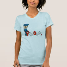 P is for Police Officer T-shirts