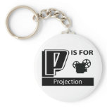 P Is For Projection keychains