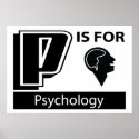 P Is For Psychology posters