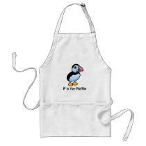 P is for Puffin Aprons