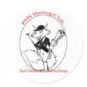 P.M.S. Hunting Club stickers
