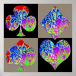 P. Poker:  Poker Set Graffiti Lovers posters