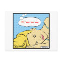 P.S Wo ai ni postcards