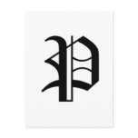 P-text Old English Postcards