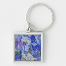 © P Wherrell Contemporary magnolia fine art Keychains