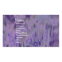 © P Wherrell Luxury pale purple geometric abstract Business Card