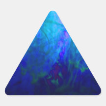 © P Wherrell Summer dreams impressionist photo Triangle Stickers