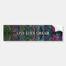 © P Wherrell Trendy geometric abstract pattern Bumper Sticker