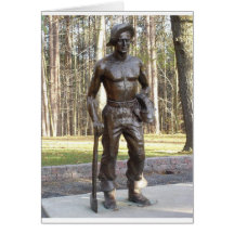 Pa Grand Canyon CCC Statue Closeup.JPG Card