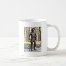 Pa Grand Canyon CCC Statue Closeup.JPG Coffee Mugs