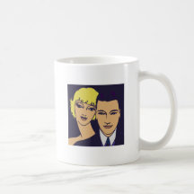 Paar couple tee tassen