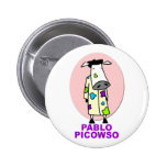 Pablo Picowso Pinback Button