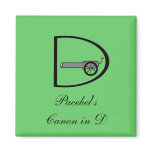 Pacebel's Canon in D - magnet