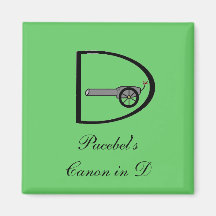 Pacebel's Canon in D - magnet