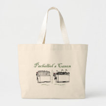Pachelbel's Canon Tote Bags