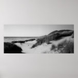 Pacific coast beach poster