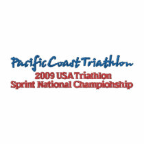 Pacific Coast Triathlon Embroidered Polo Shirt