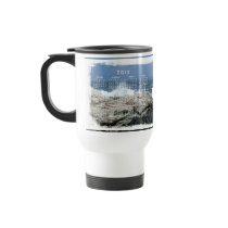 Pacific Crashing In; 2012 Calendar Coffee Mugs