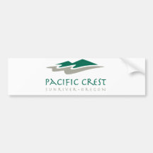 Pacific Crest Bumper Stickers