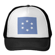 Pacific Islands High quality Flag Trucker Hat