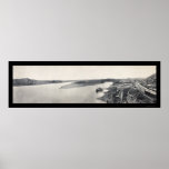 Pacific Panama Canal Photo 1914 posters