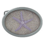 Pacifica Starfish Oval Belt Buckles