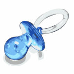 Pacifier Ornament Cut Out