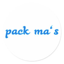 pack ma's Bayern bayrisch bayerisch Sticker