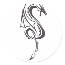 Pact Of The Dragon B2 Round Stickers