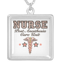 PACU Nurse Caduceus Necklace