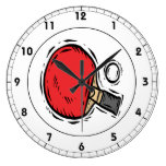 Paddle Up.png Round Wallclock