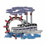Paddleboat embroidered shirts