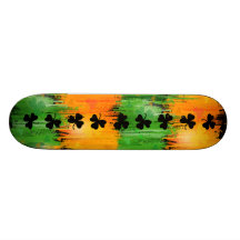 Paddy Ink Lucky Clover - dark skateboard