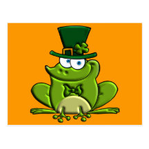 Paddy O'Frog Postcards