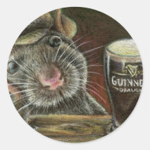 Paddy the rat sticker